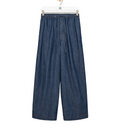 Drawstring trousers in cotton