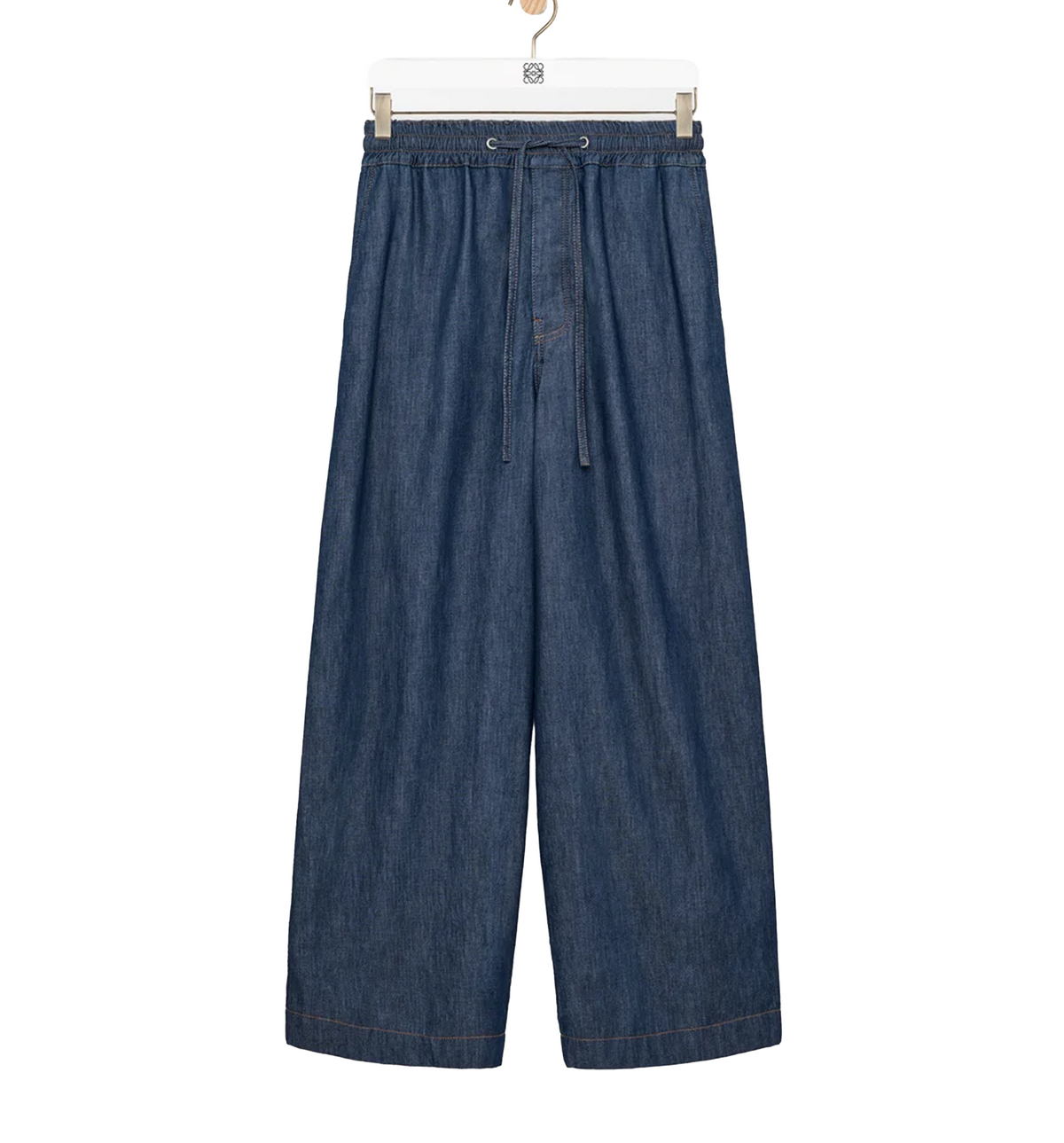 Drawstring trousers in cotton