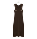 Dress in stretch cotton
