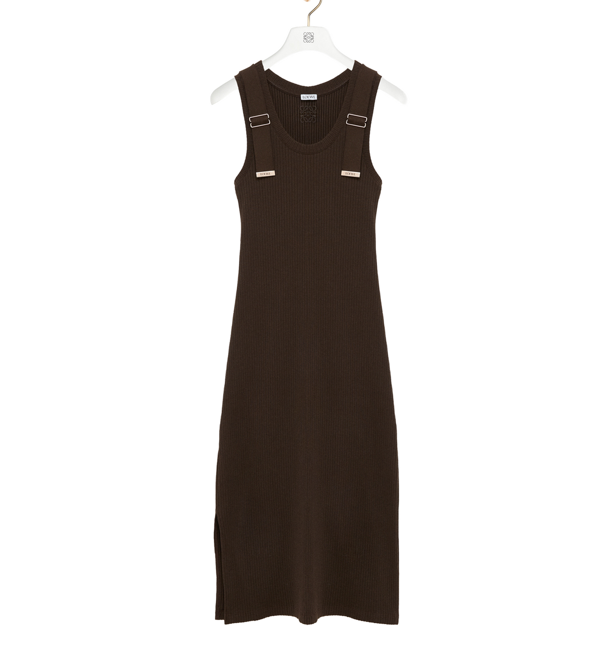 Dress in stretch cotton
