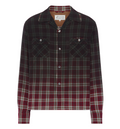 Gradient check shirt