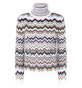 Zig zag  turtleneck sweater