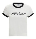 Ow Embr Script Fitted Tee