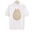 Dioriviera Dior Médaillon Short-Sleeved Sweater