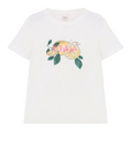 Crew-neck logo T-shirt in cotton jersey