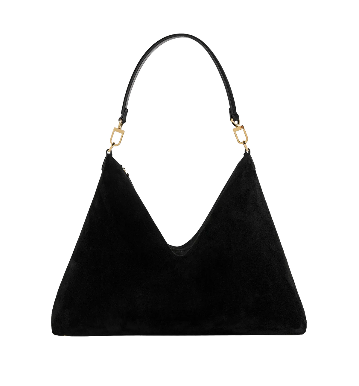 Medium Bevel suede Bag