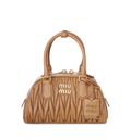 Arcadie matelassé nappa leather bag