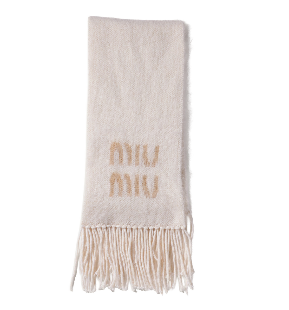 Merino Wool Fringed Scarf