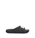 Label Flat Mules In Rubber