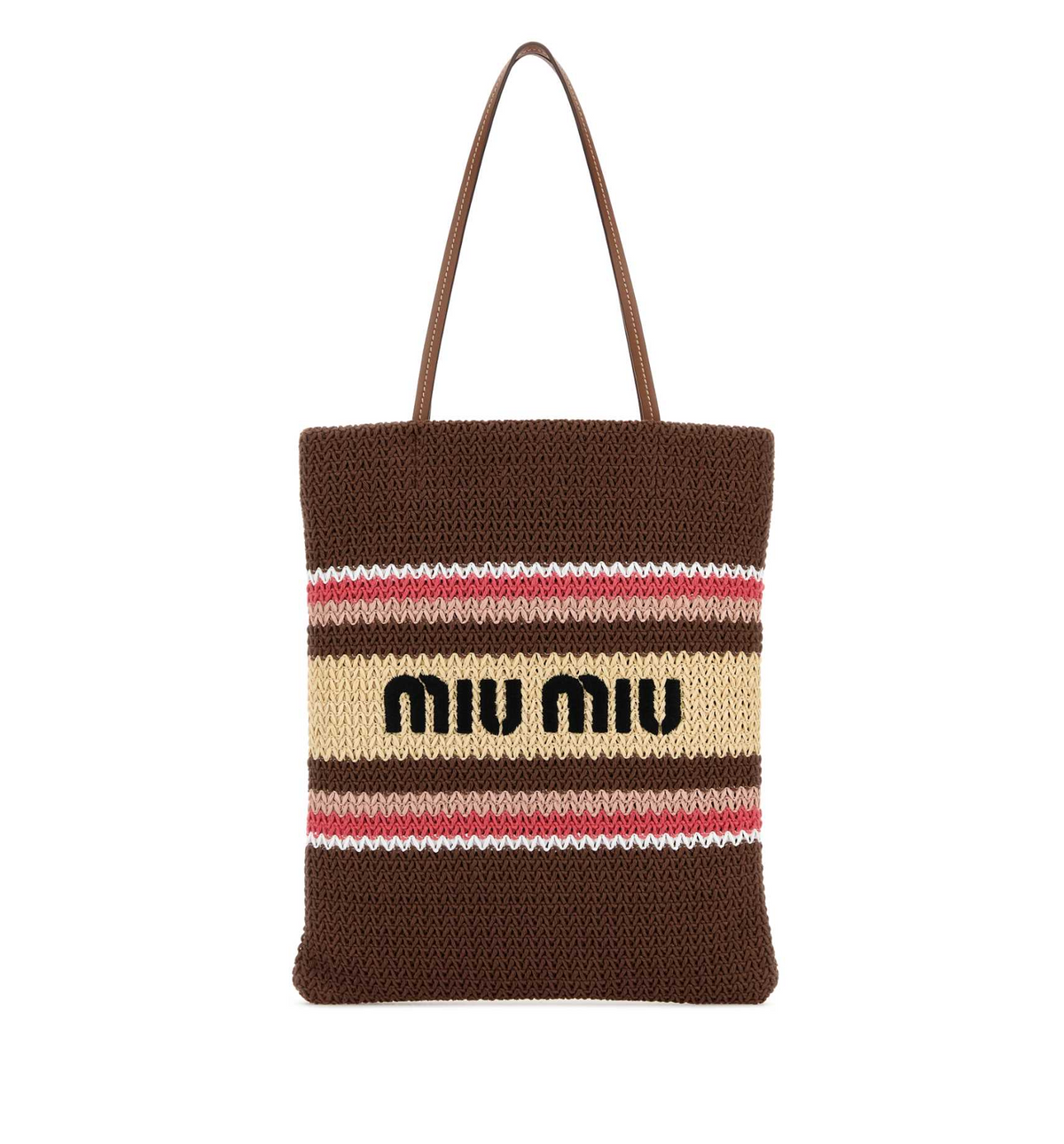 Raffia-effect yarn Tote Bag