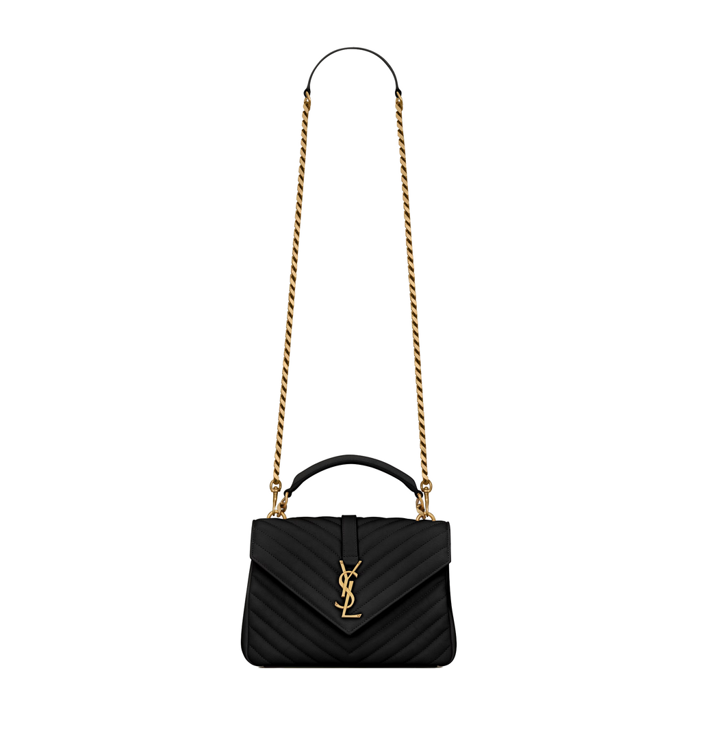 Collège Medium Chain Bag in Quilted Leather