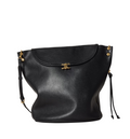 Soft Triomphe Bucket In Shiny Lambskin