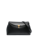 T-Lock leather clutch bag