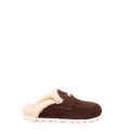 Suede mules