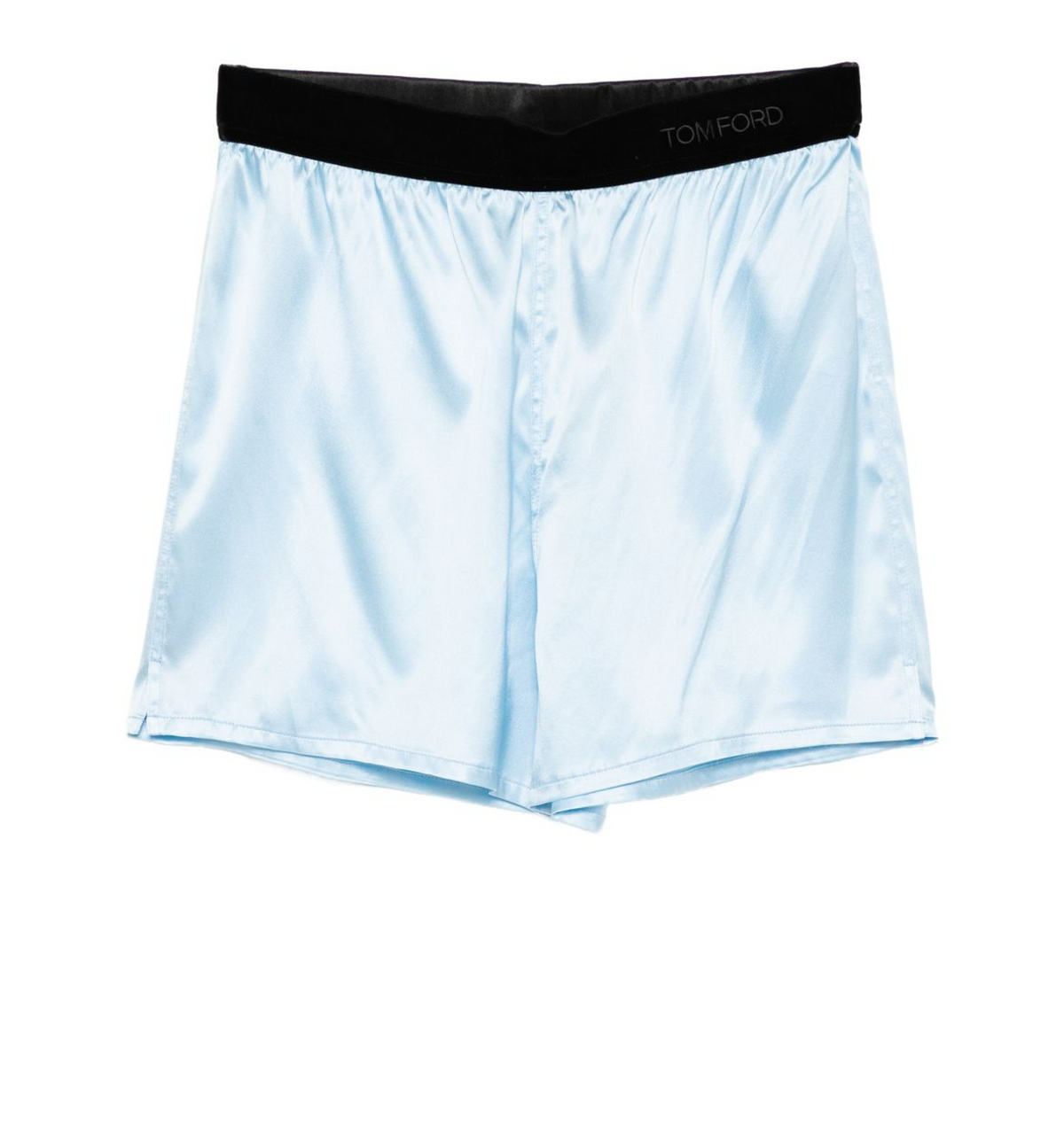 Stretch Silk Satin Pj Shorts