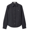 Stretch poplin shirt