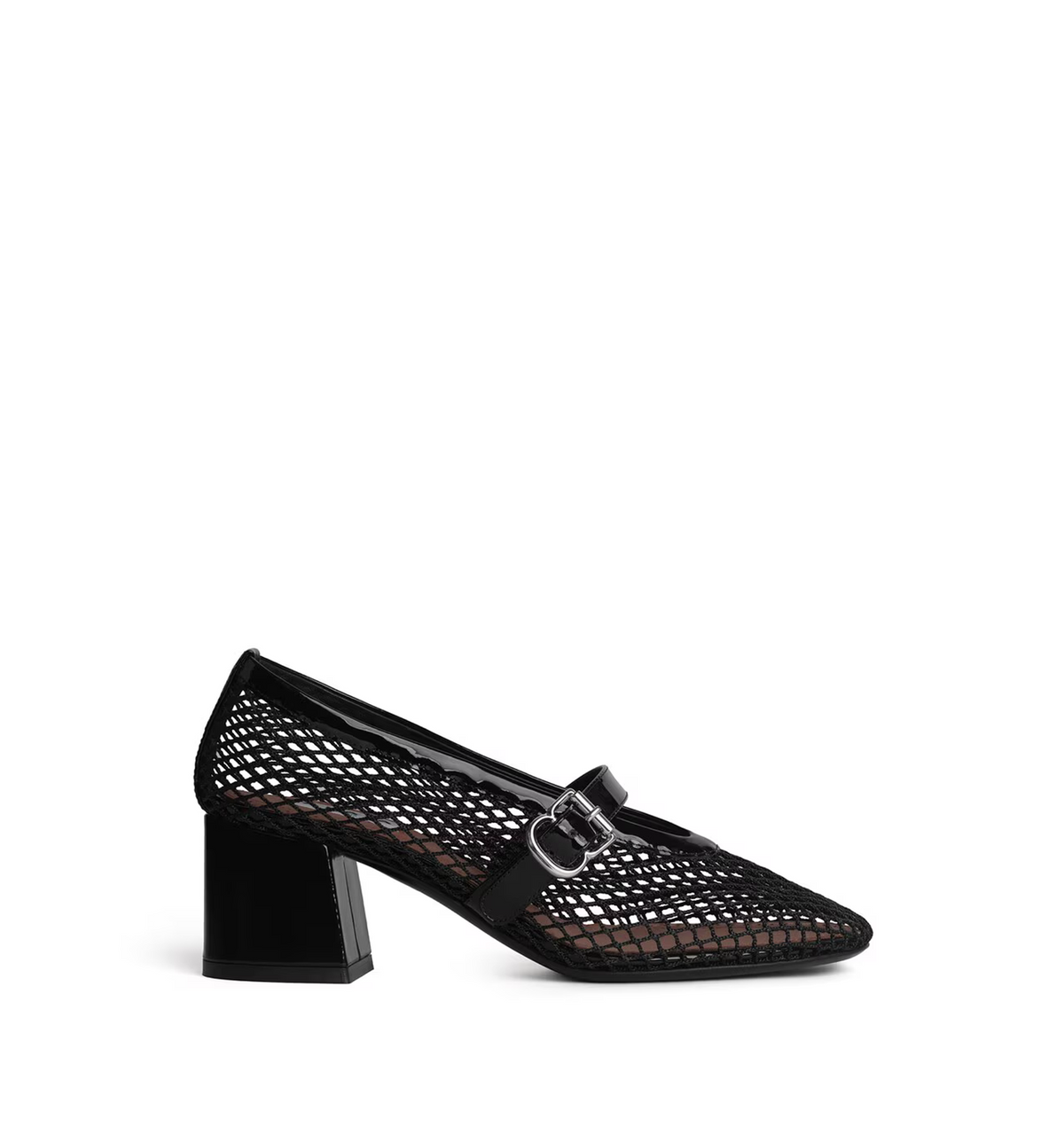 Mary Janes 55 In Fishnet