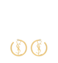 Cassandre Hoop Earrings In Metal