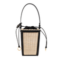 Bucket Small Bag In Wicker