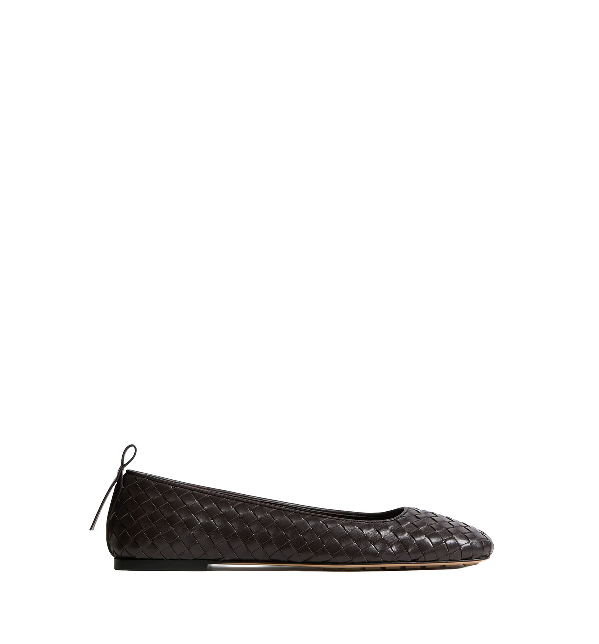"Charlotte" leather ballets flat