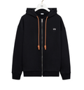 Zippered hoodie