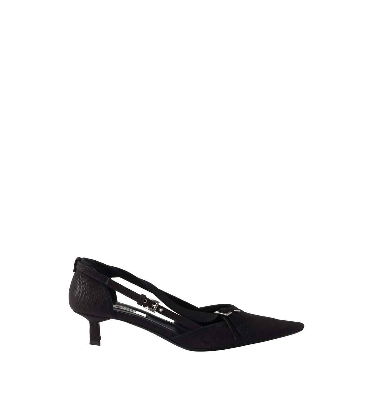 Canvas pumps