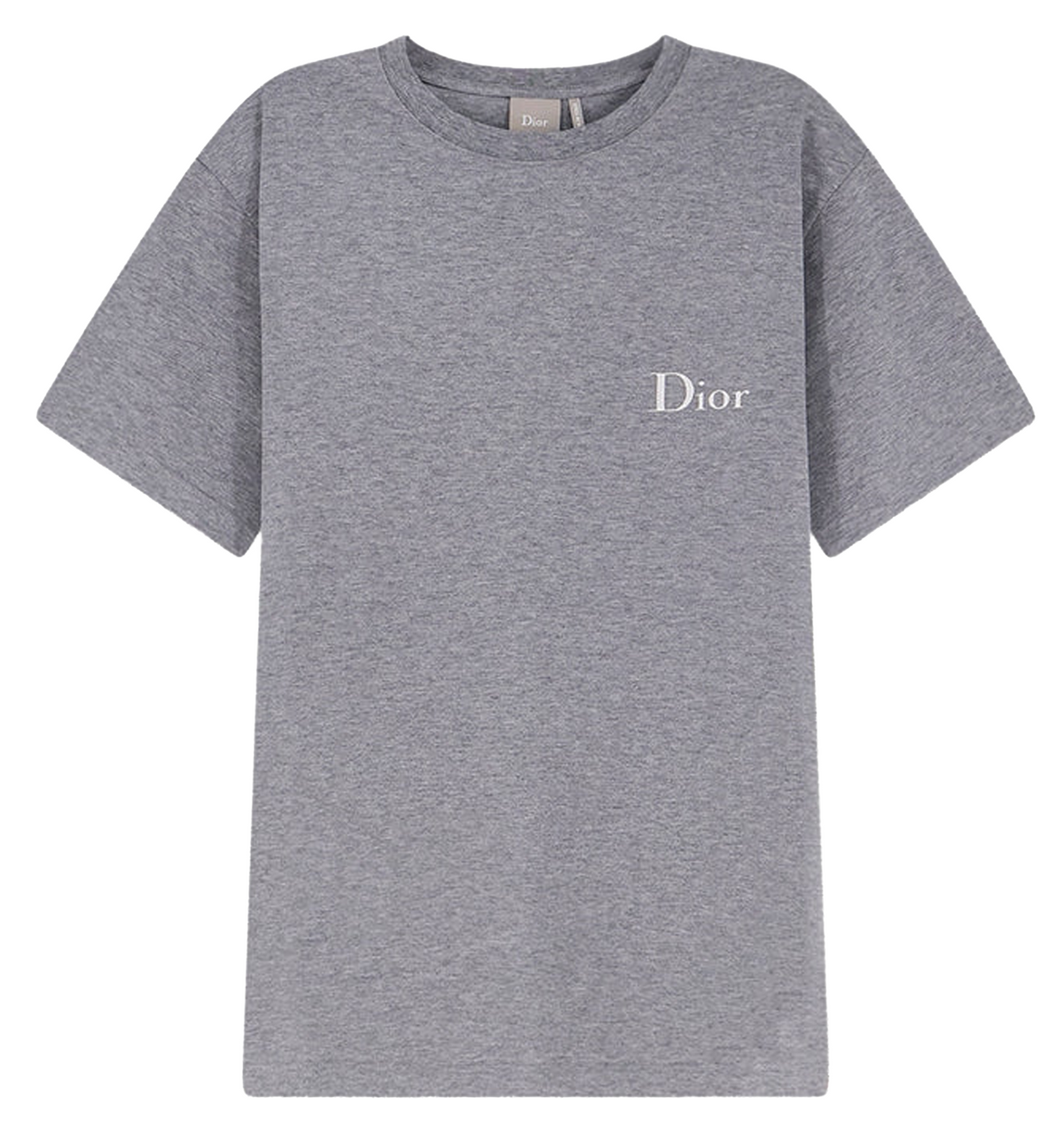 Cotton t-shirt with Dior embroidery