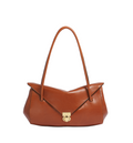 Leather E/W Shoulder Bag