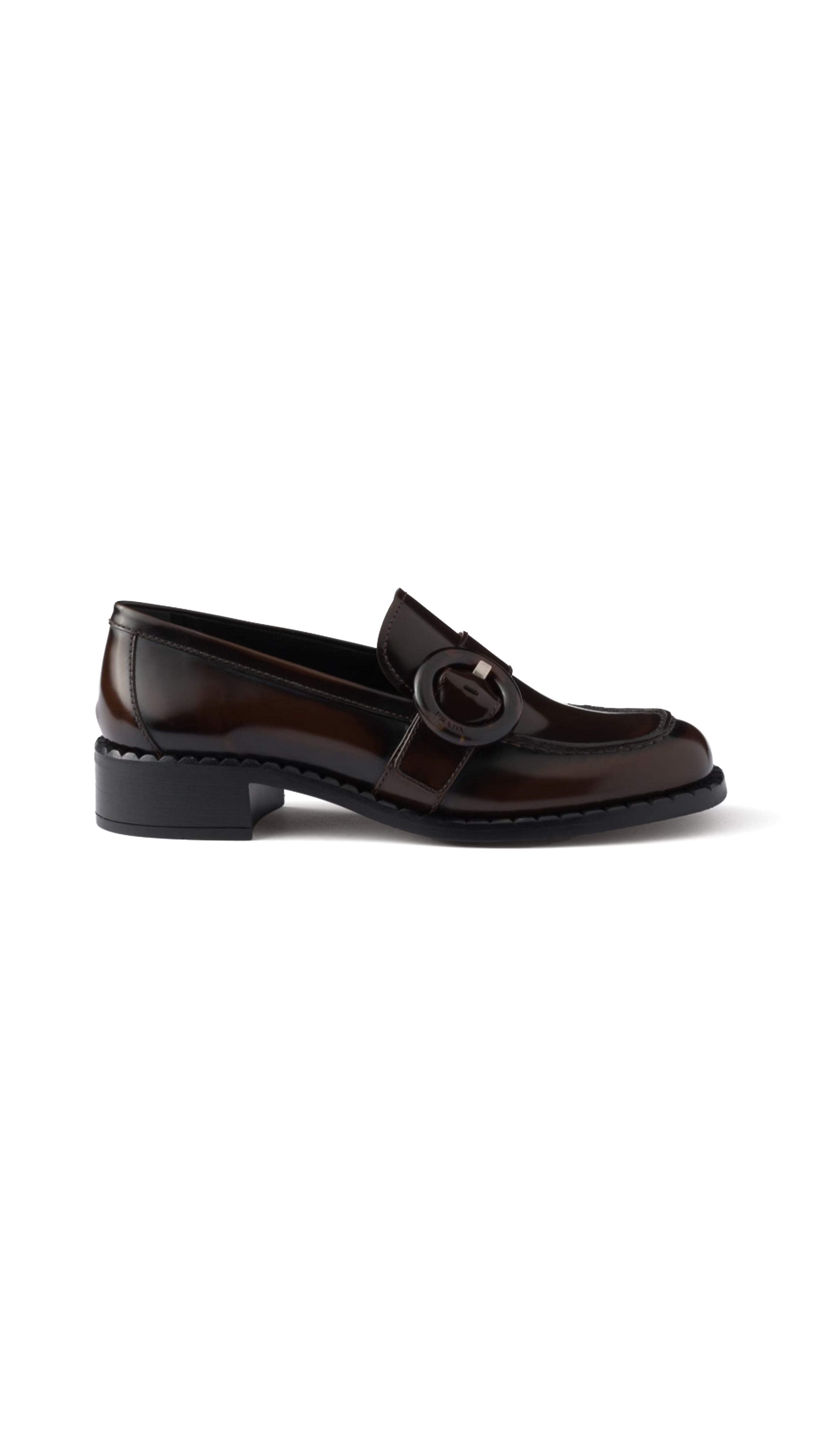 Brushed Leather Loafers - Sienna