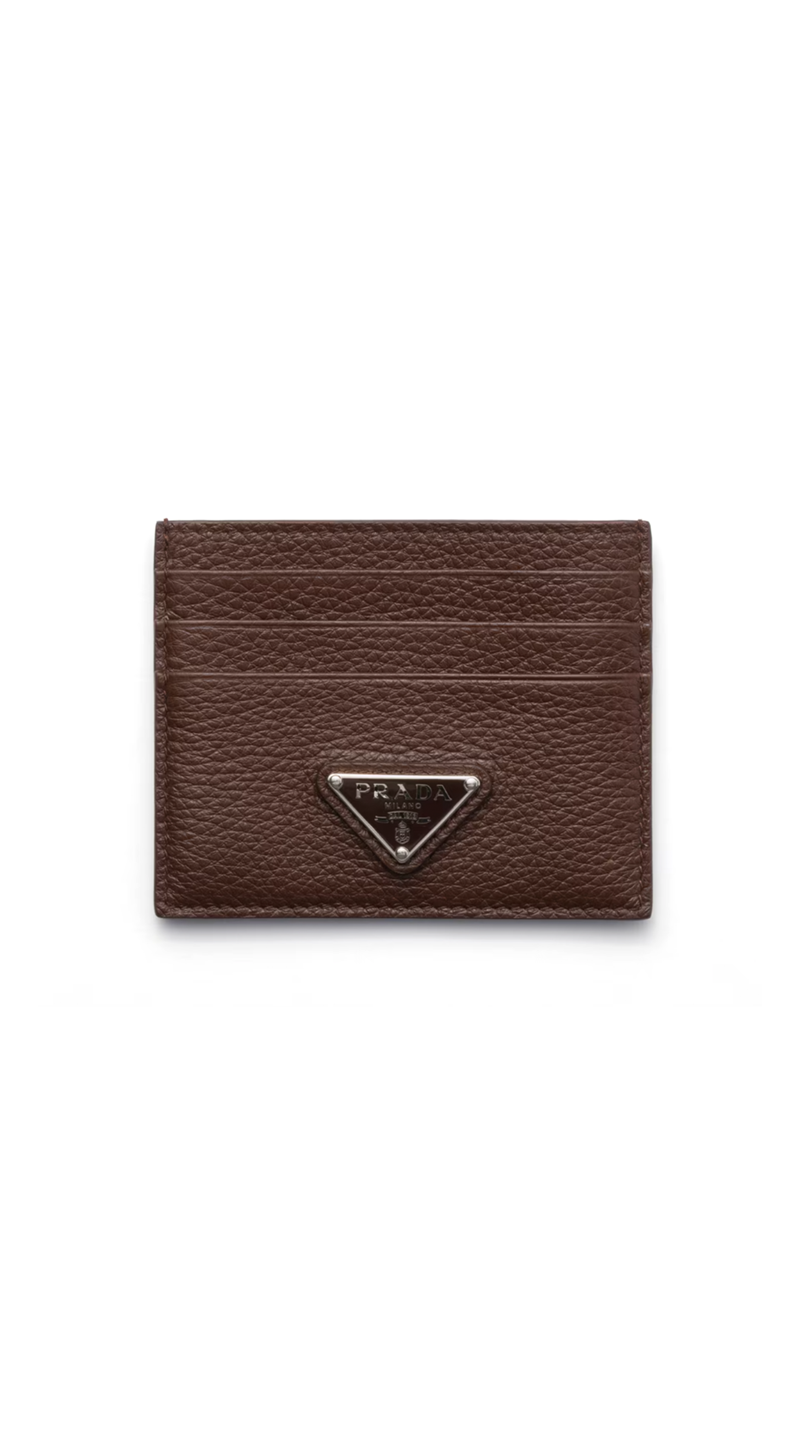 Leather Card Holder - Sienna