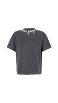 Spray Logo Over Tee - Grey