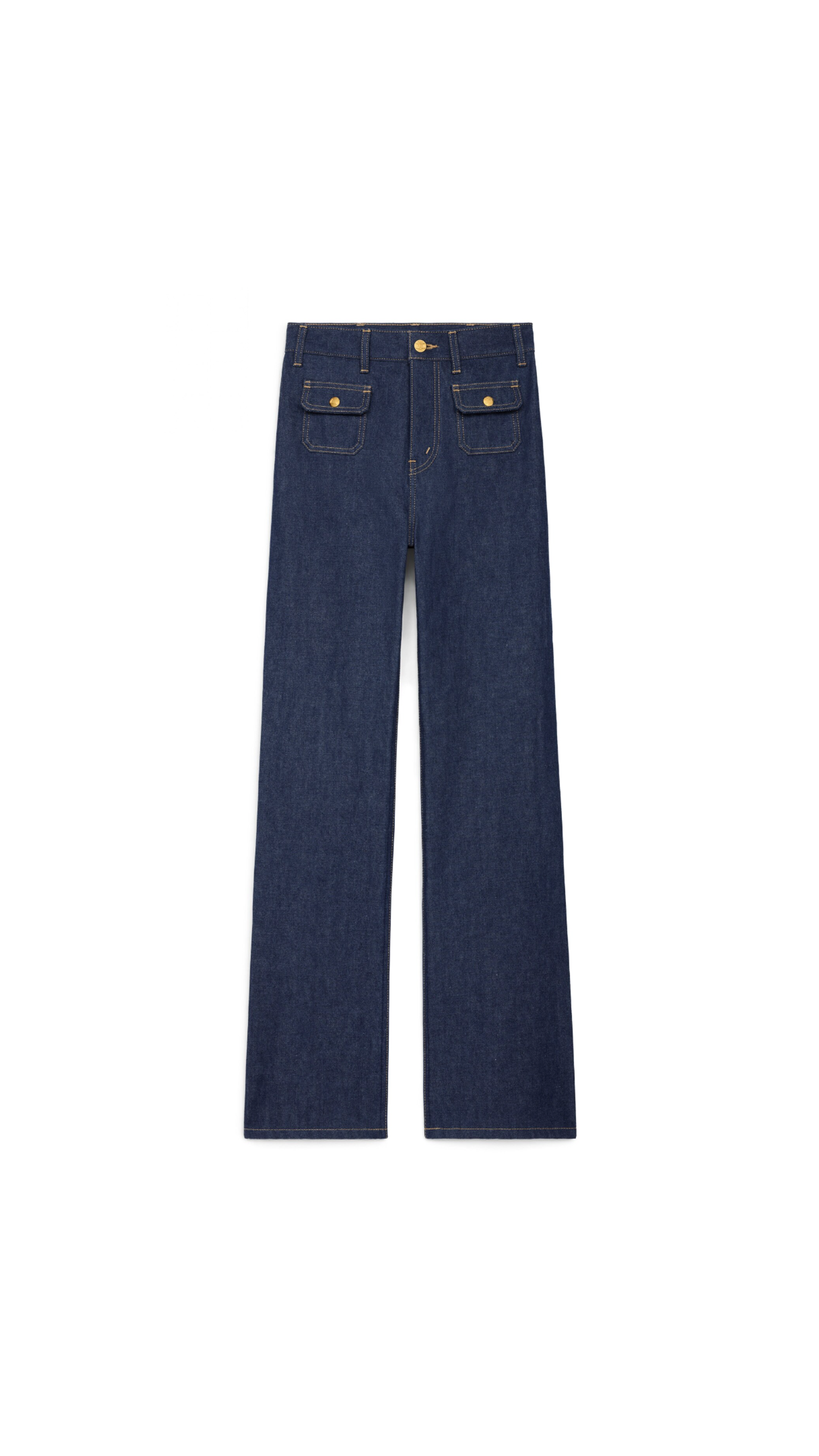 Jane Jeans in Denim - Raw Wash