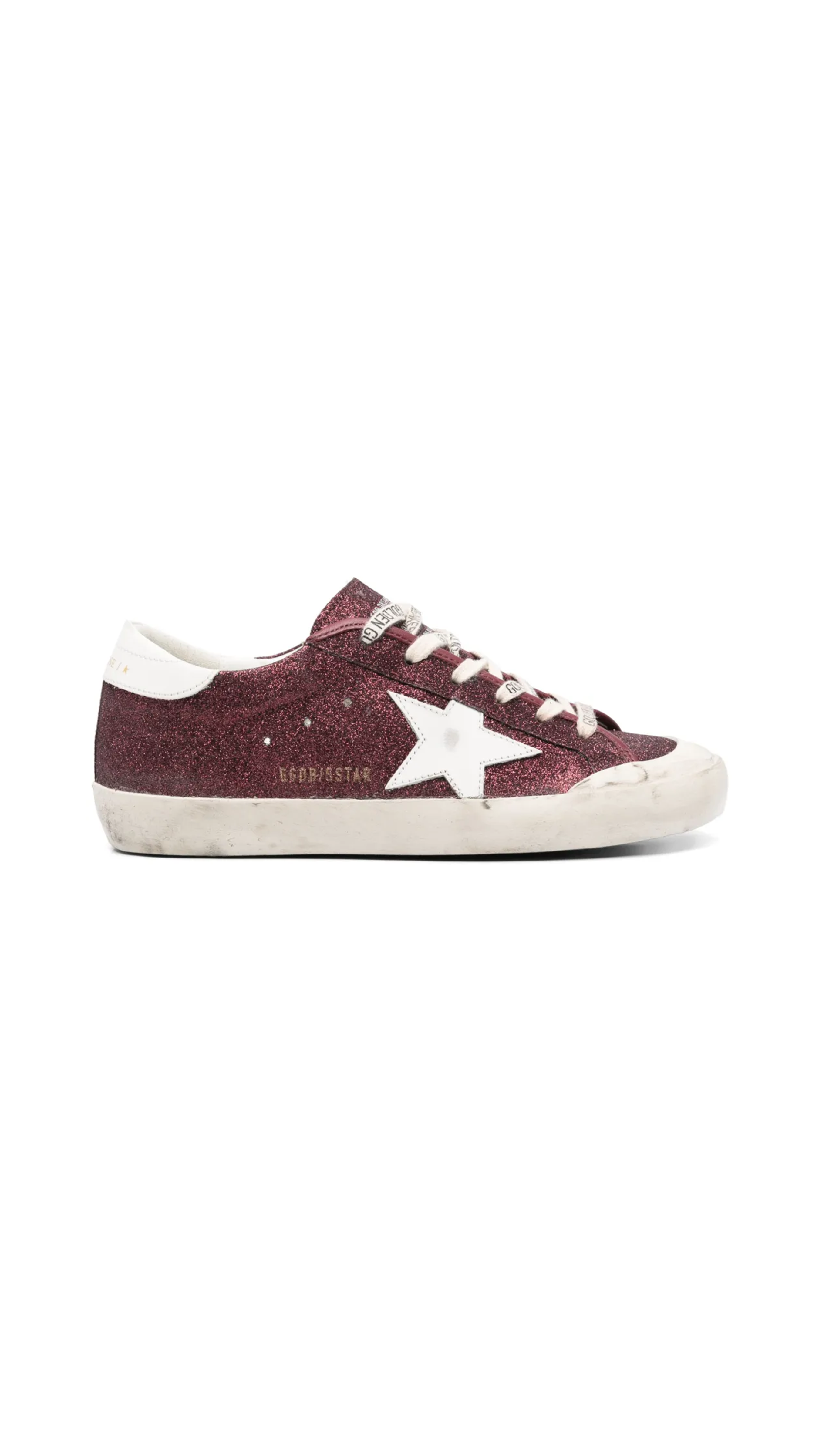 Super Star Sneakers - White/Burgundy