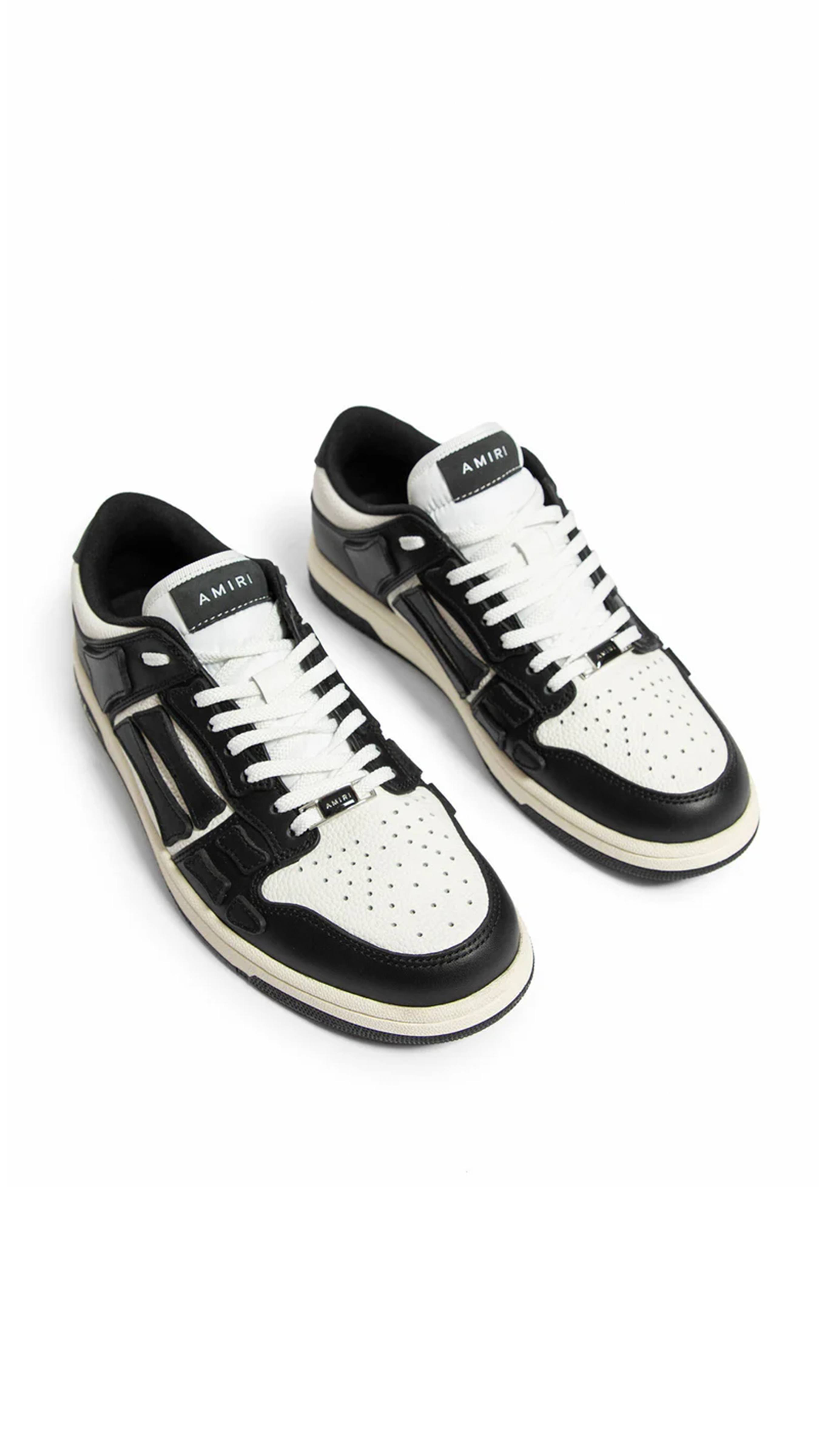 Skel Low Top Sneakers - Black/White