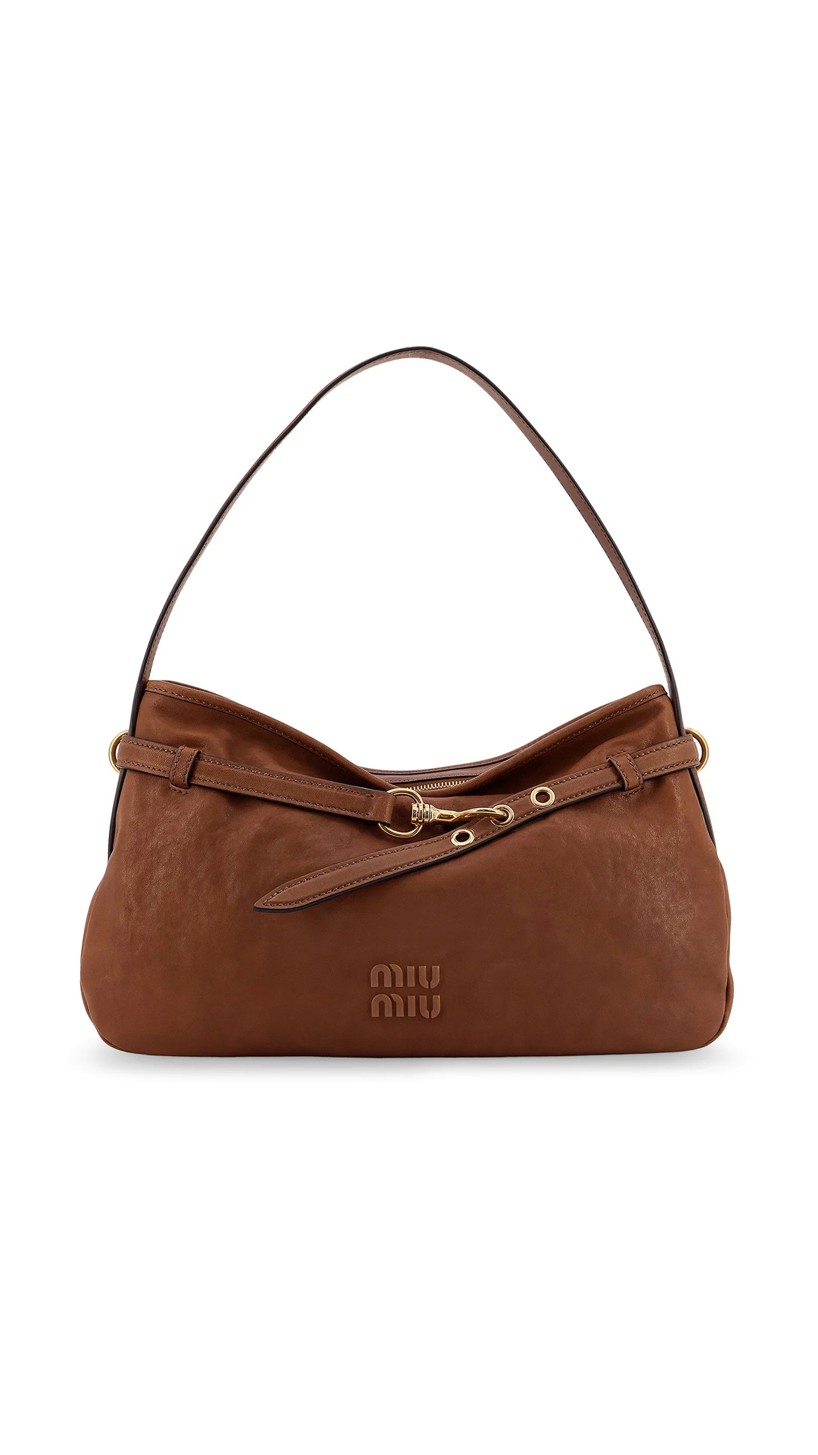 Aventure Nappa Leather Bag - Oak