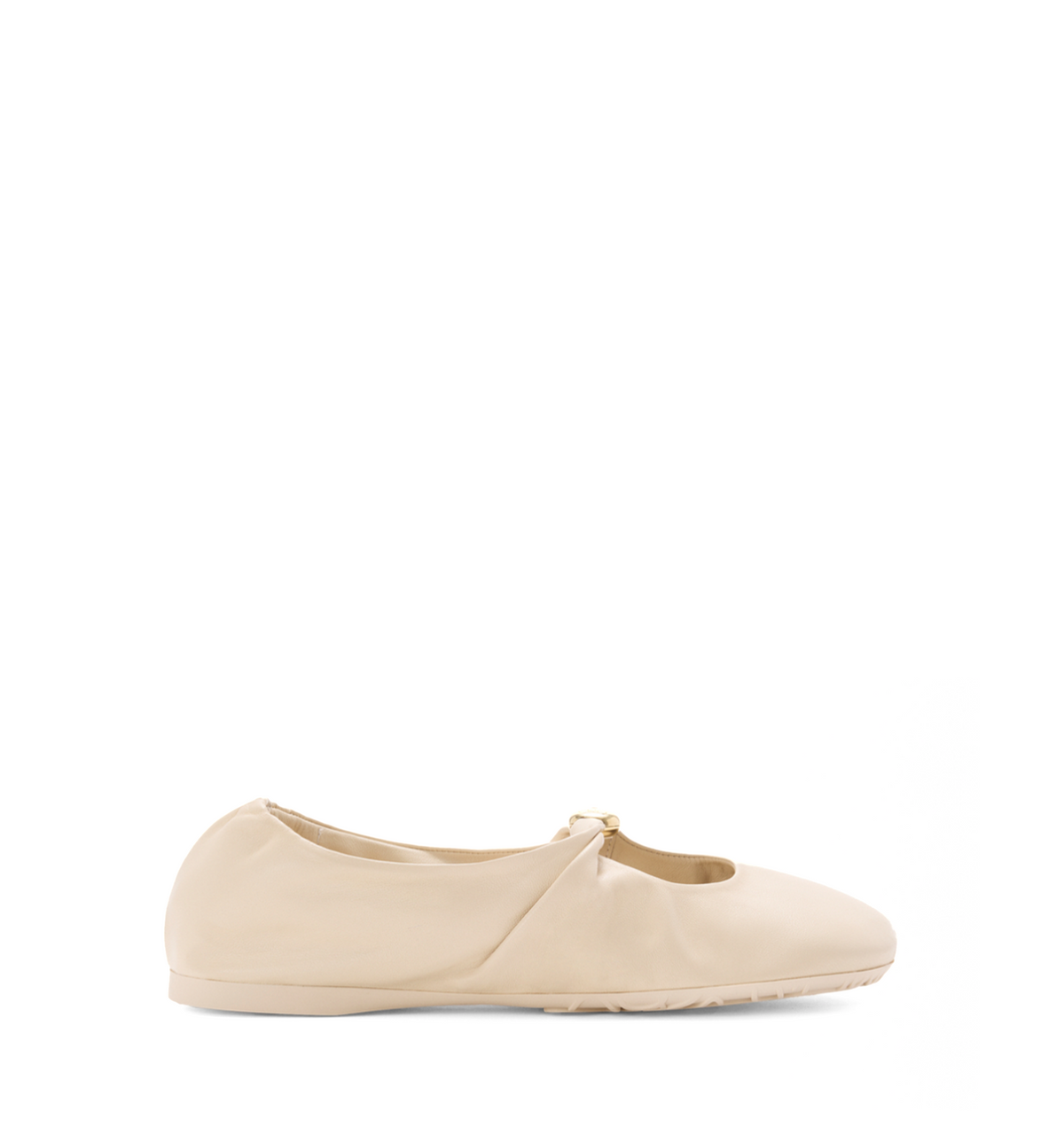 Pebble Soft ballerina in nappa lambskin