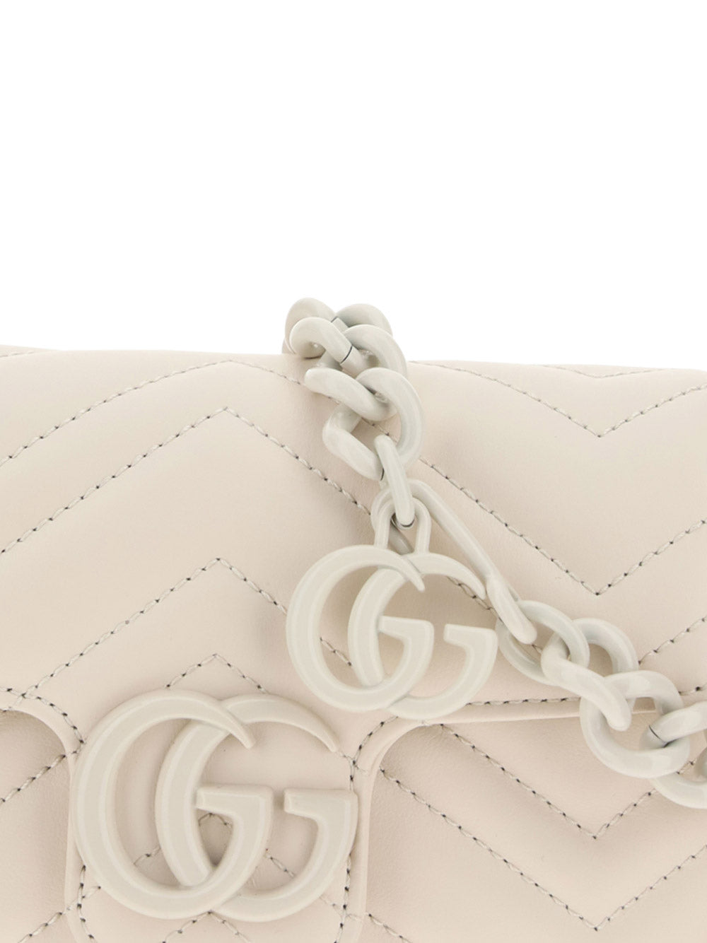 GG Marmont Belt Bag - White