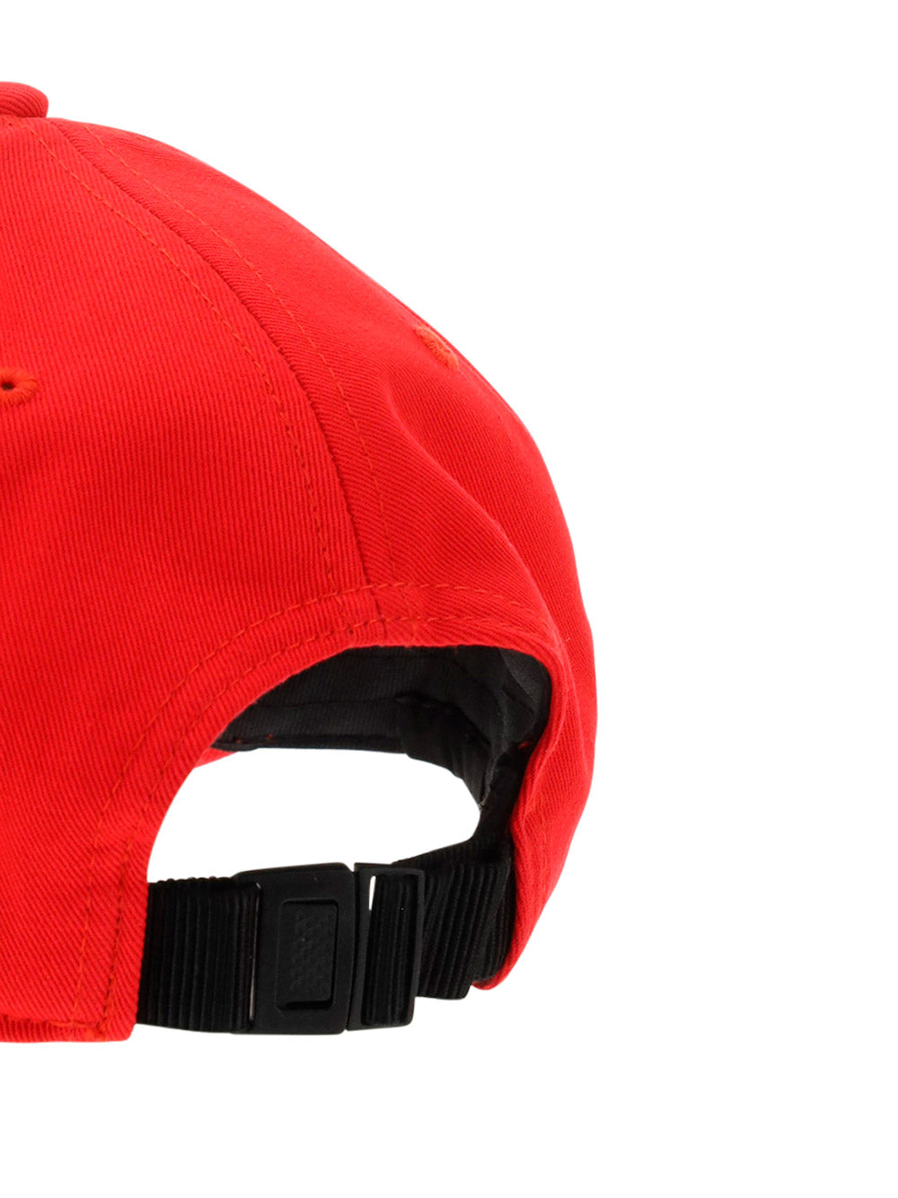 Gabardine Baseball Cap - Red