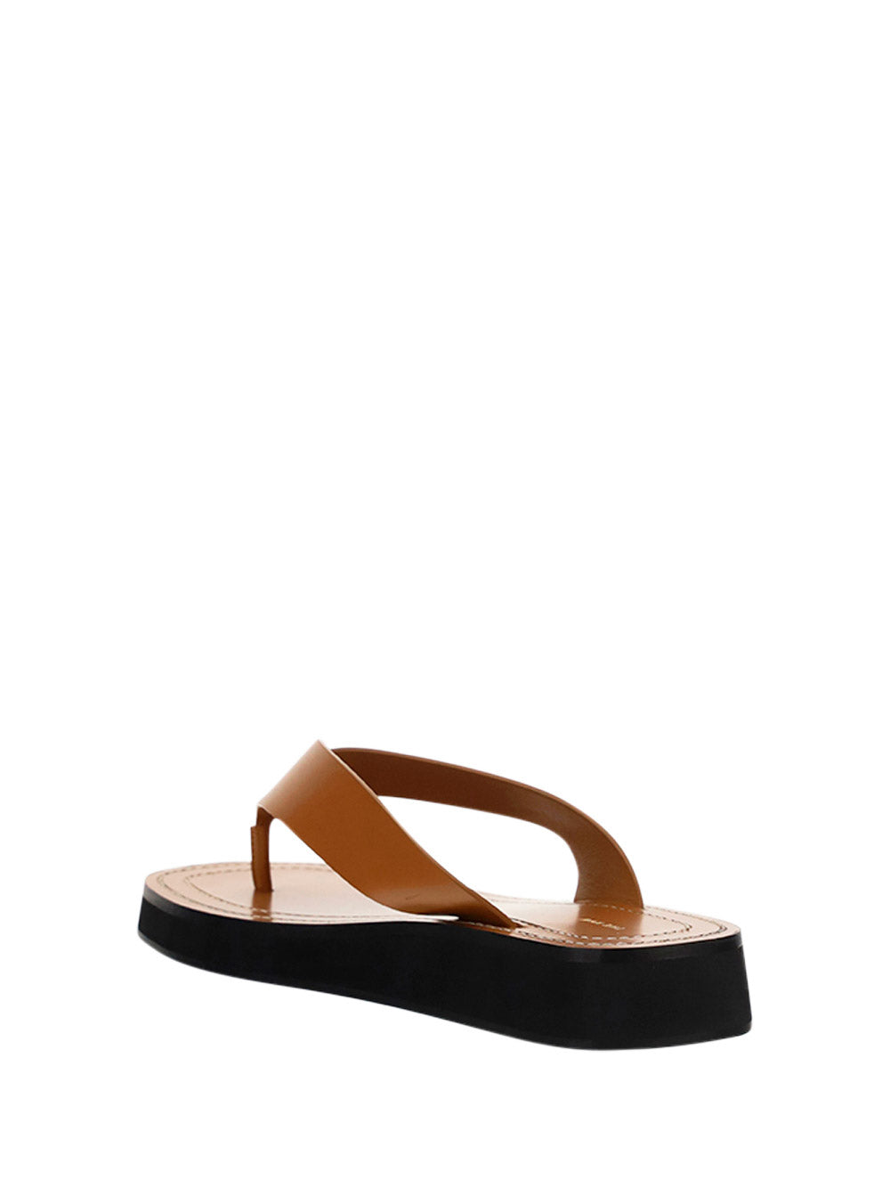 Ginza Leather Sandals - Tan