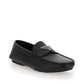 Logo Driving Loafers - Black.