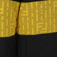 FF Jacquard Motif Puffer - Black / Yellow