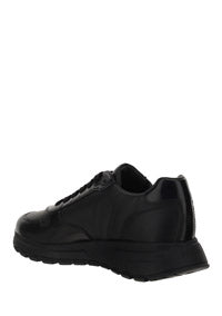 Prax 01 Sneakers in Nylon & Leather - Black