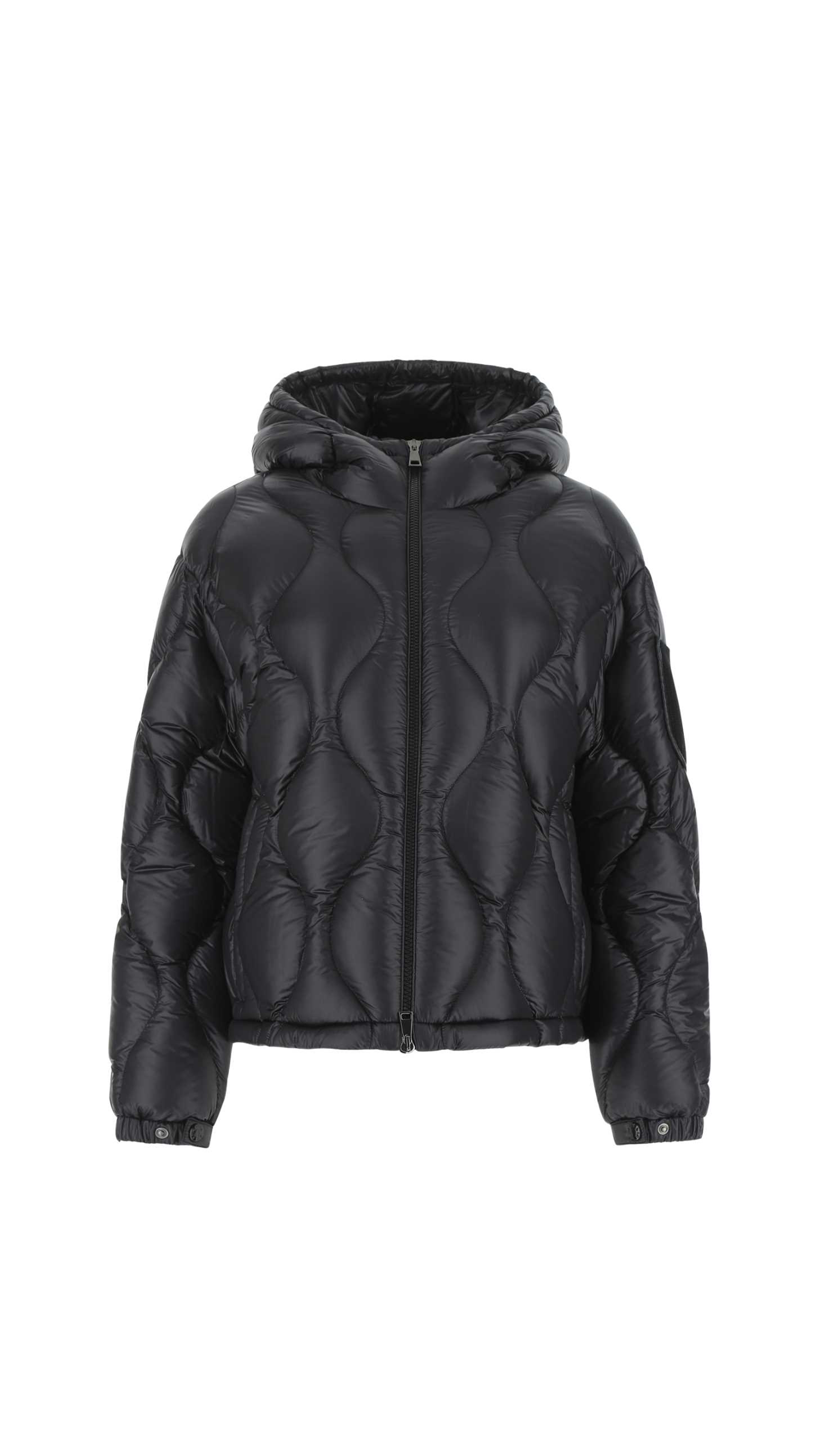 Anthon Short Down Jacket - Black