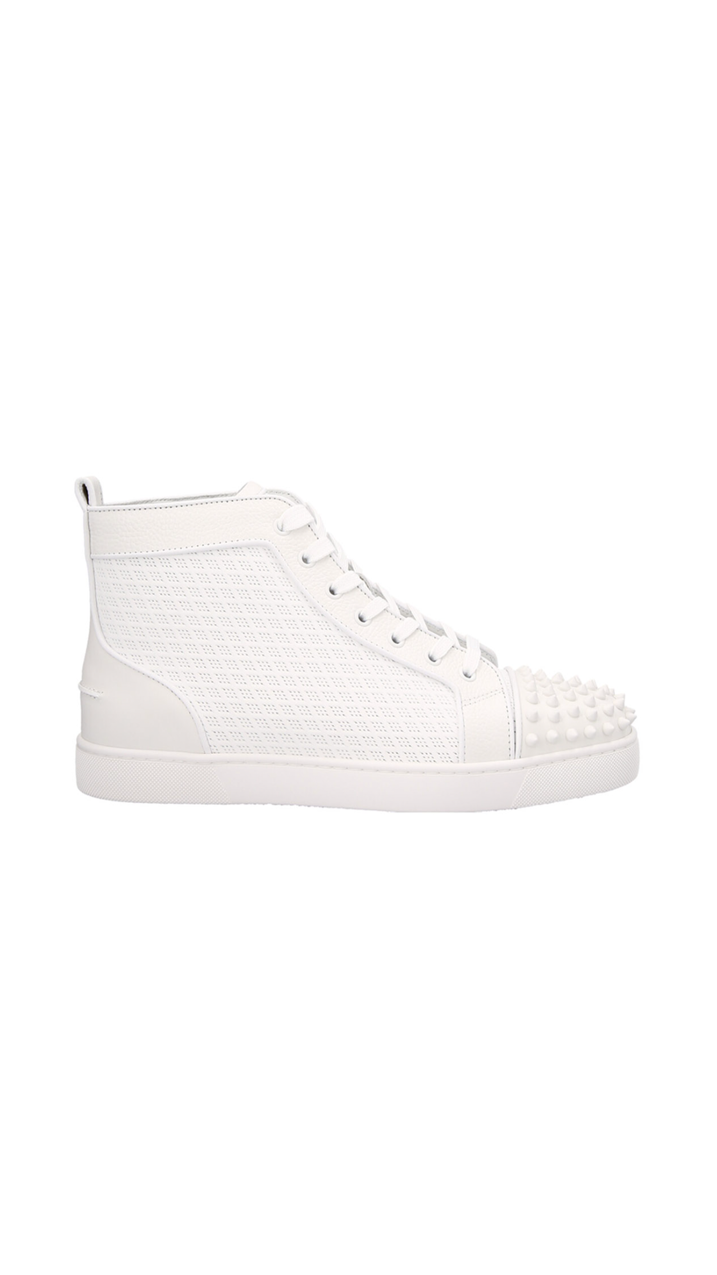 Louis Spikes Sneaker - Bianco