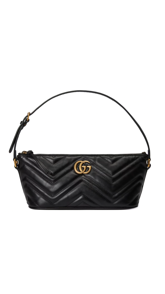 GG Marmont Shoulder Bag - Black