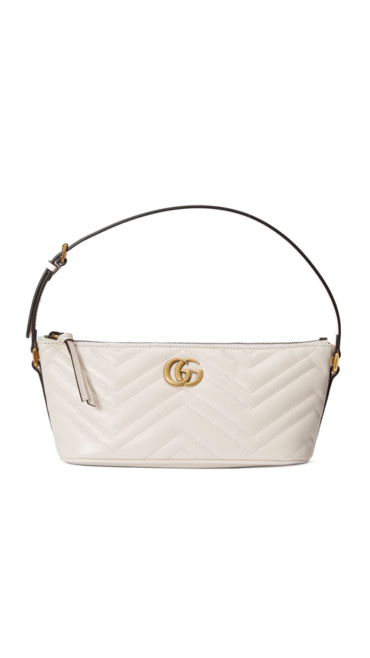 GG Marmont Shoulder Bag - White