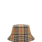Vintage Check Technical Cotton Bucket Hat