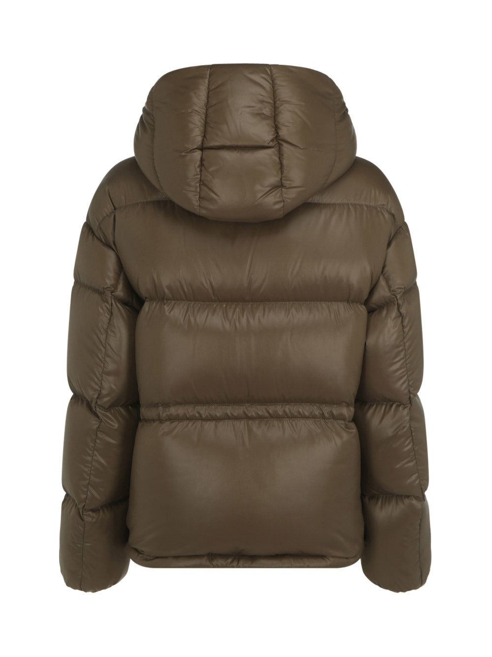 Short Abbaye Down Jacket - Mud Brown