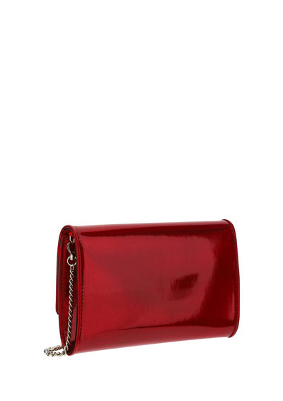 Carasky Leather Clutch - Red