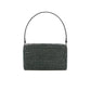 Heiress Medium Pouch Bag in Rhinestone Mesh